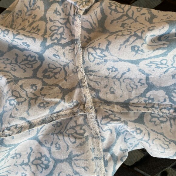 Oversized J Crew Embroidered Cotton Tunic - Size 00 - Picture 10 of 13